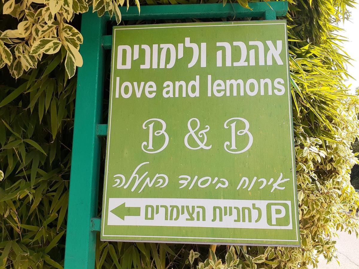 Love & Lemons Yesod Hamaala ภายนอก รูปภาพ